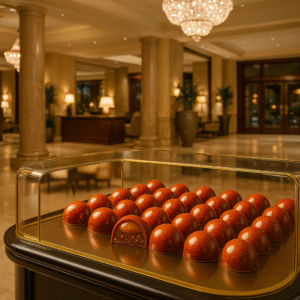 hotel lobby